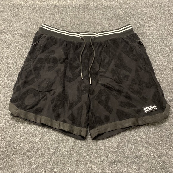 GEEDUP Other - GEEDUP PFK Jacquard Shorts Mens Size 3XL Streetwear Drawstring Waist